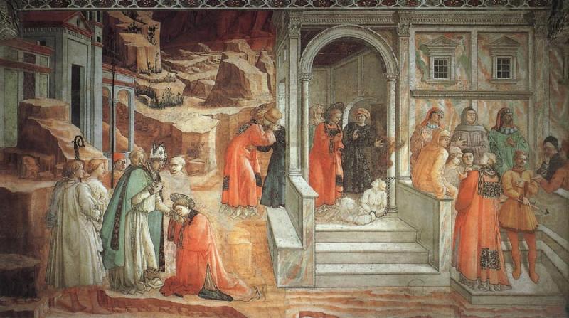 The Mission of St Stephen, Fra Filippo Lippi